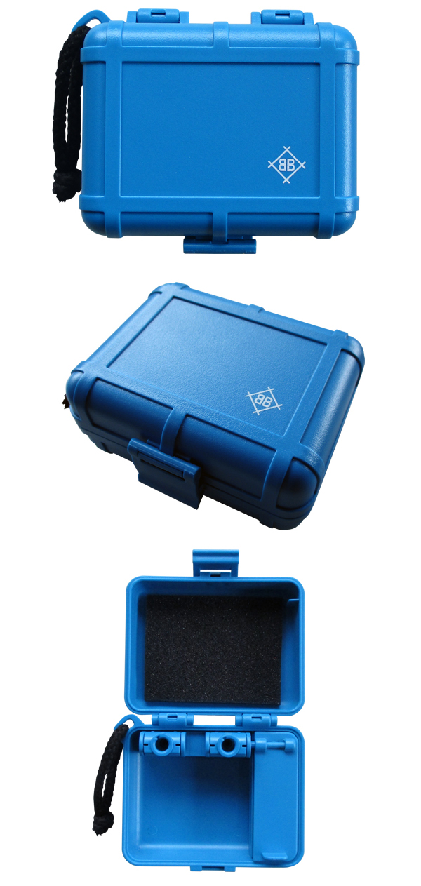 stokyo/カートリッジケース/Black Box Cartridge Case（ブルー）のご紹介です。
