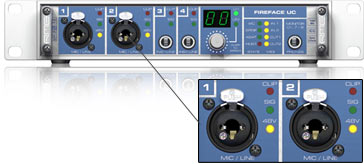 RME Fireface UC オーディオインテーフェイス
