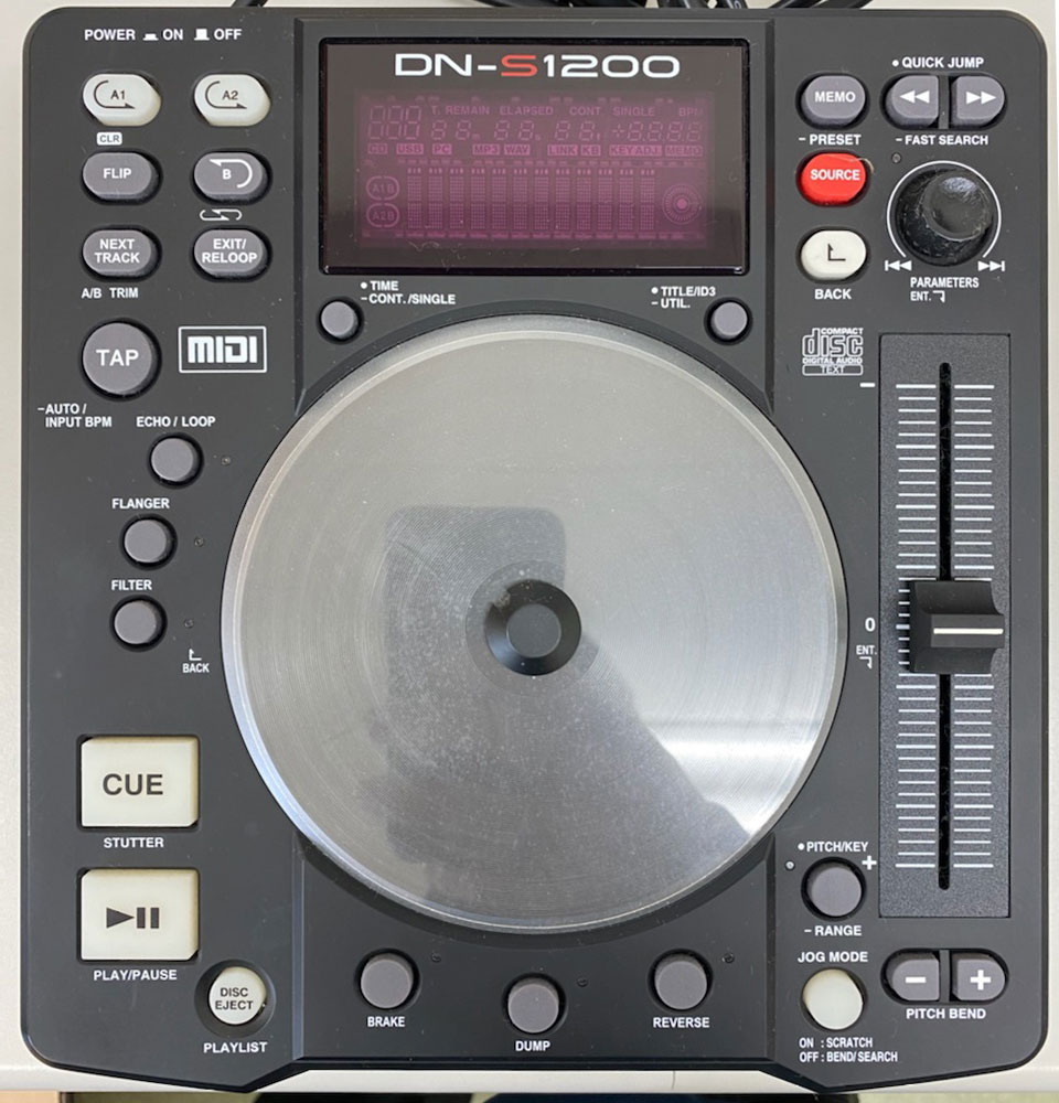 中古品】DENON/データファイル・CDJ/DN-S1200 -DJ機材アナログ