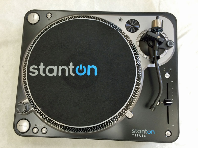 【中古品】Stanton/ターンテーブル/T.92USB -DJ機材アナログ 