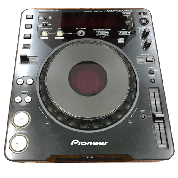 ジャンク品】Pioneer DJ/CDプレーヤー/CDJ-1000MK2 -DJ機材