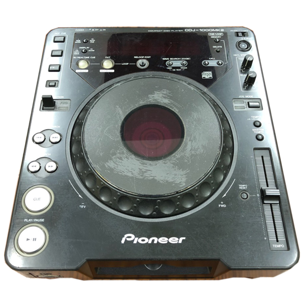 中古品】Pioneer DJ/CDプレーヤー/CDJ-1000MK2 -DJ機材アナログ