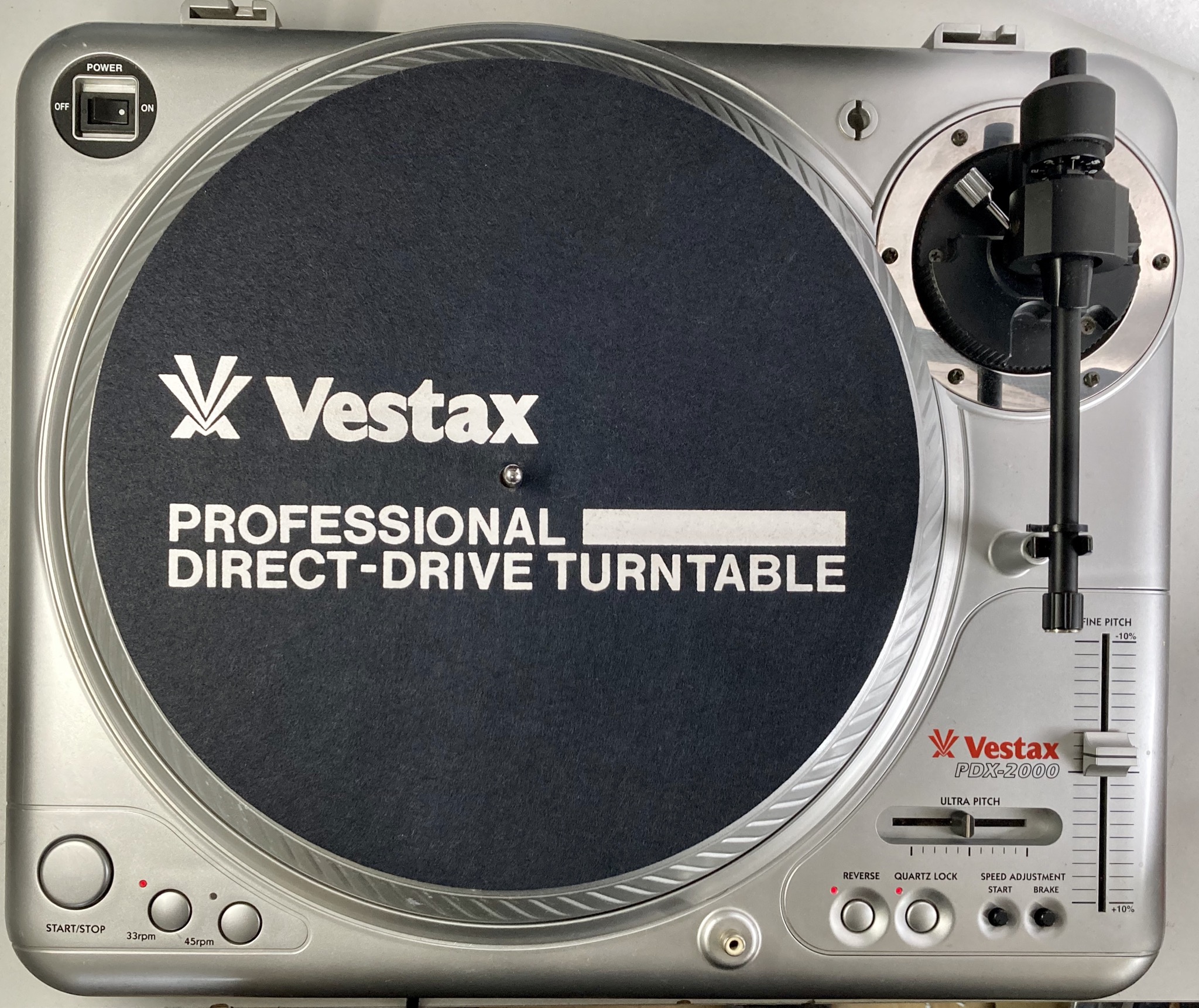 【中古品】Vestax/ターンテーブル/PDX-2000 -DJ機材アナログレコード専門店OTAIRECORD