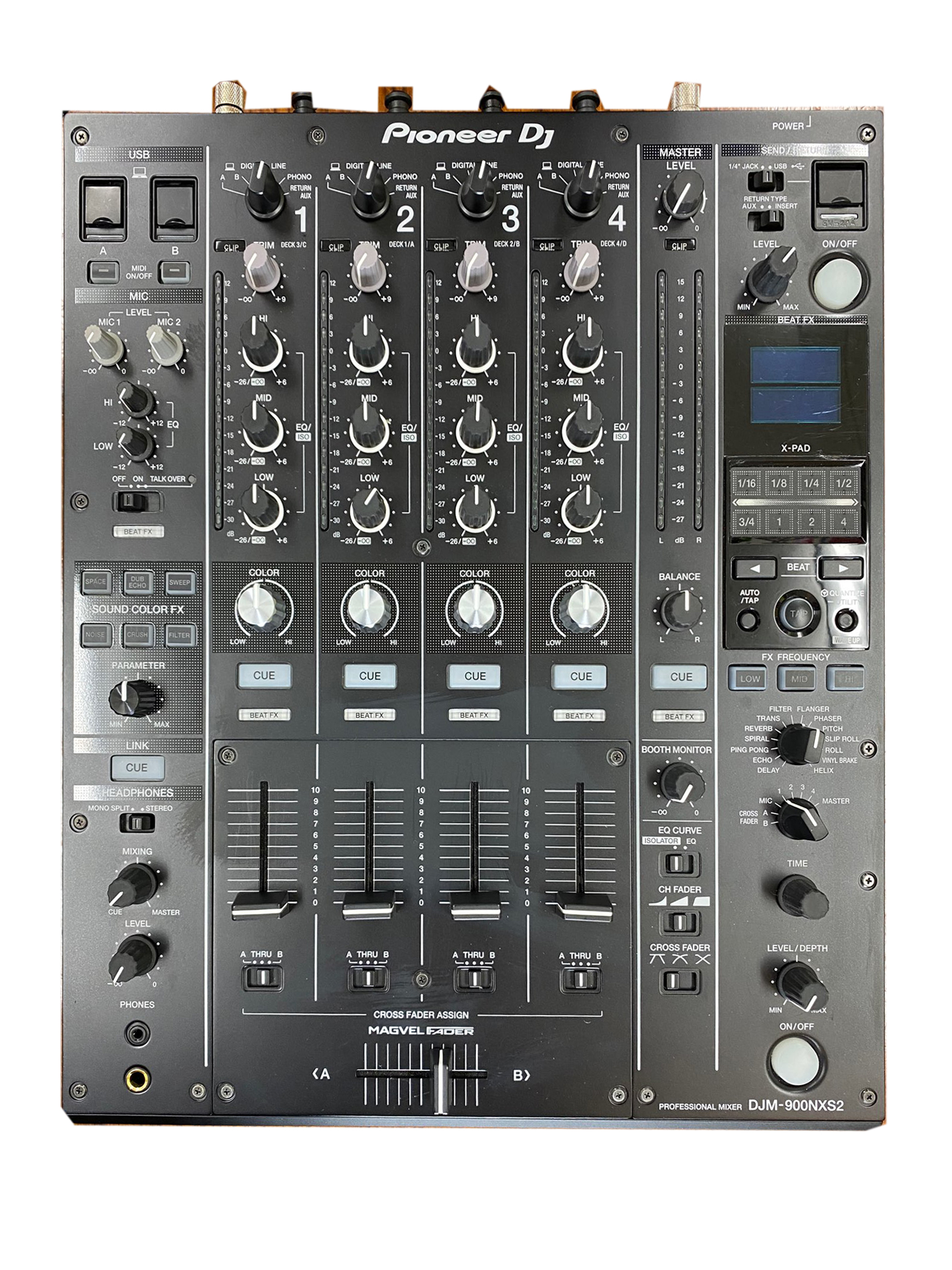 中古品】Pioneer DJ/DJミキサー/DJM-900NXS2 -DJ機材アナログレコード 