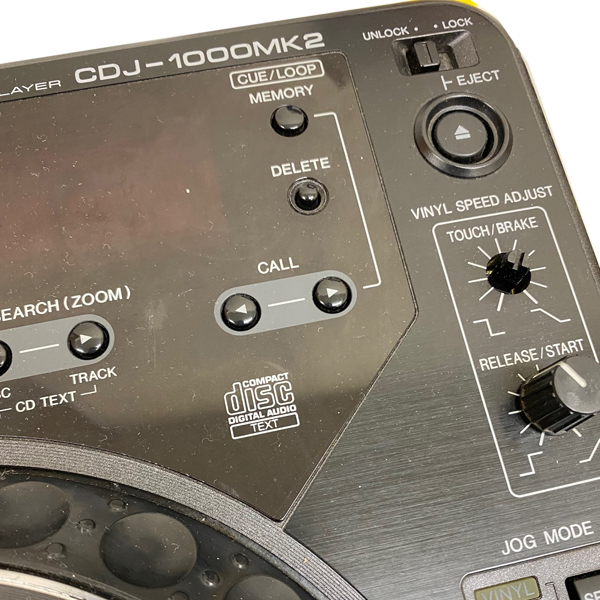 ジャンク品】Pioneer DJ/CDJ/CDJ-1000MK2 -DJ機材アナログ