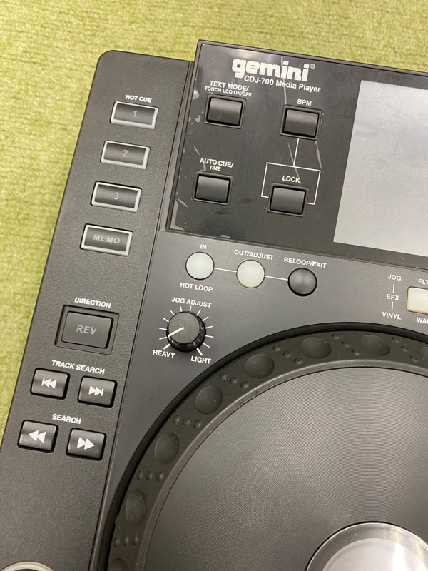 中古品】gemini/CDJ/CDJ-700 -DJ機材アナログレコード専門店OTAIRECORD