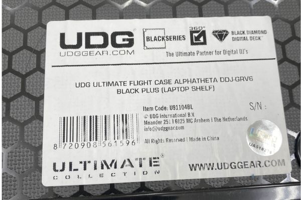 UDG/フライトケース/U91104BL Ultimate フライトケース AlphaTheta DDJ-GRV6