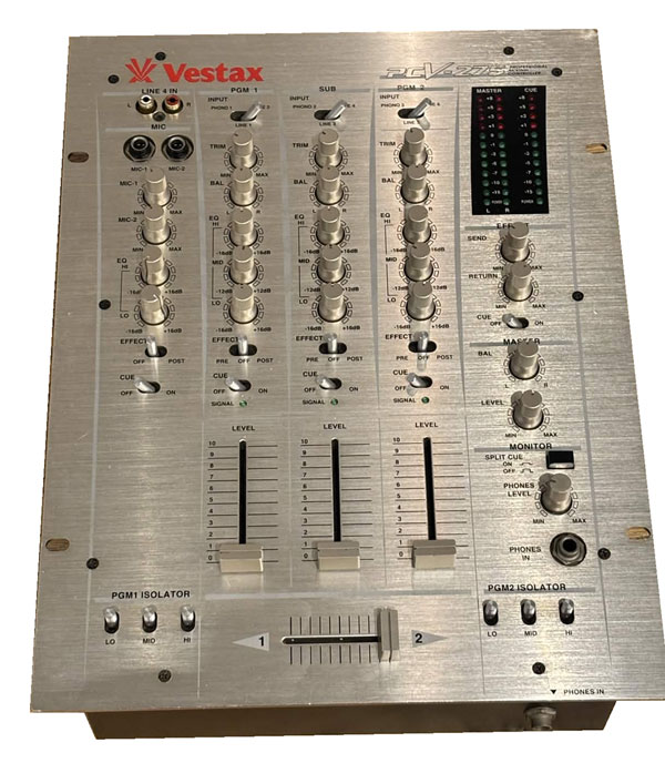 中古品】Vestax/DJミキサー/PMC-250 -DJ機材アナログレコード専門店