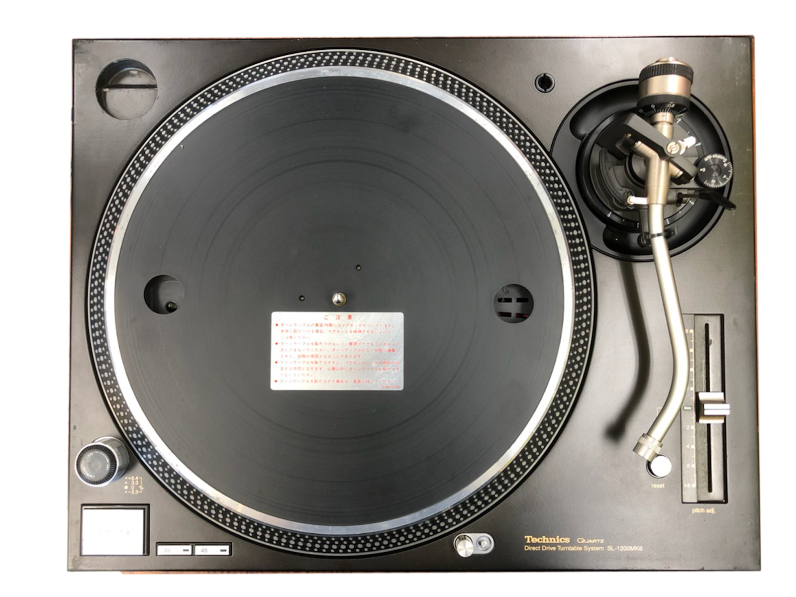 Technics テクニクス SL-1200MK6 ターンテーブル ブラック 黒種類DJ機材