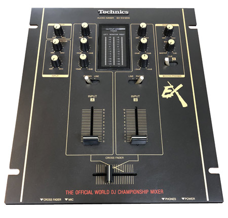 中古品】Technics/DJミキサー/SH-EX1200-K(ブラック) -DJ機材アナログ