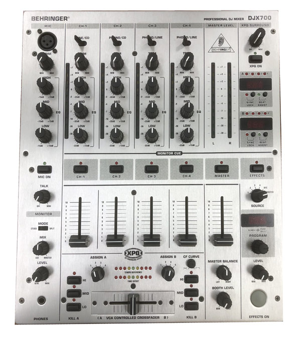 ジャンク品】BEHRINGER/DJミキサー/DJX700 -DJ機材アナログレコード ...