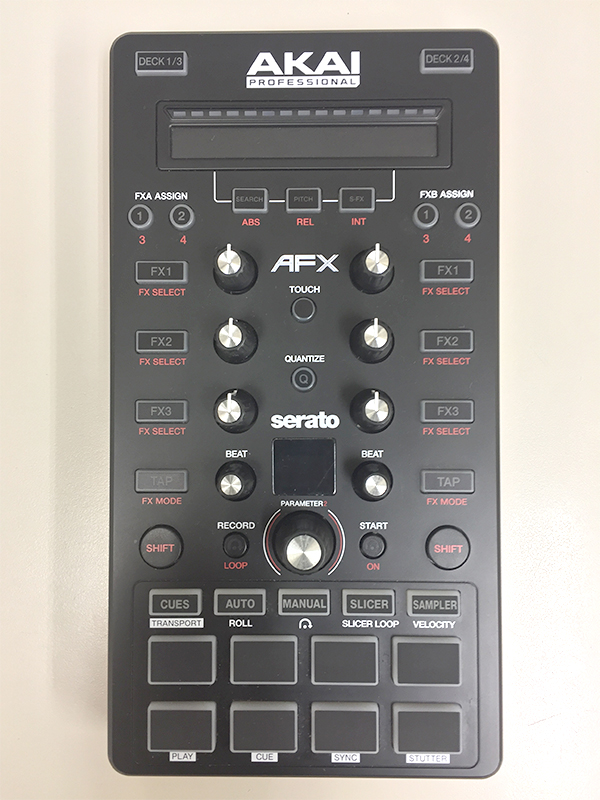 中古品のAKAI professionalのFXコントローラーAFXの紹介。