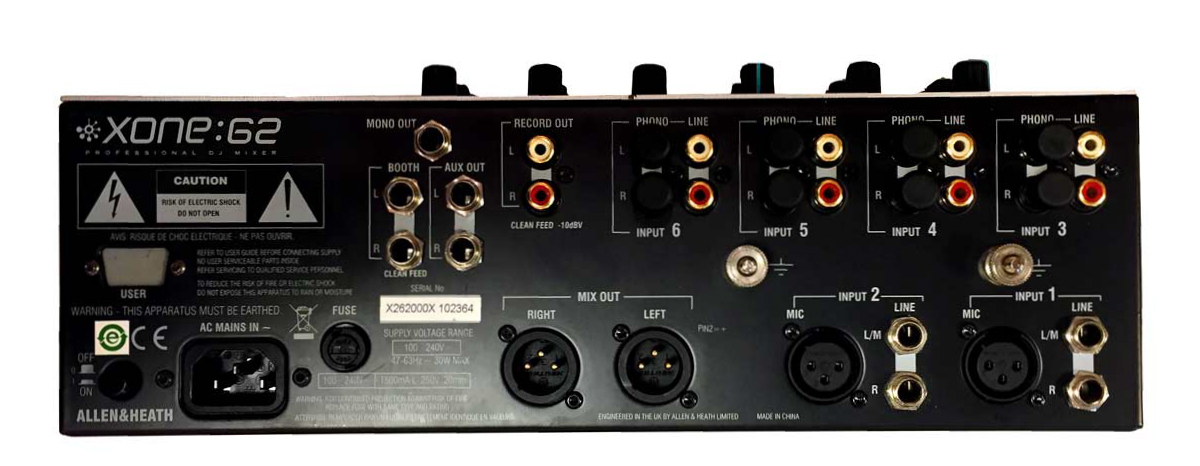 Amazon.co.jp: Allen & Heath Xone: 62 Professional CH DJ