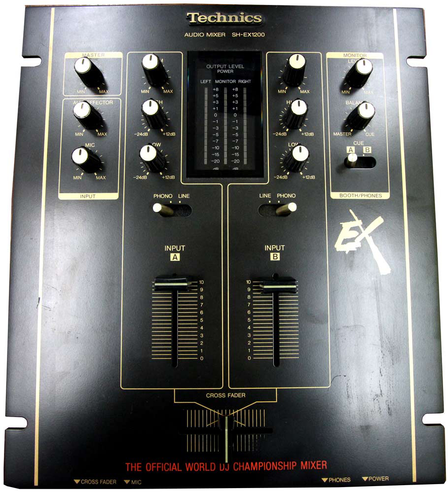 Technics SP-EX1200 DJミキサー 美品 お買い得，爆買い ☆Technics SH-EX1200 DJ用オーディオミキサー☆