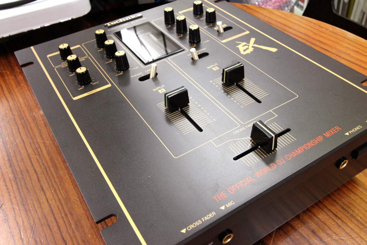 中古品】Technics/DJミキサー/SH-EX1200 BK -DJ機材アナログレコード