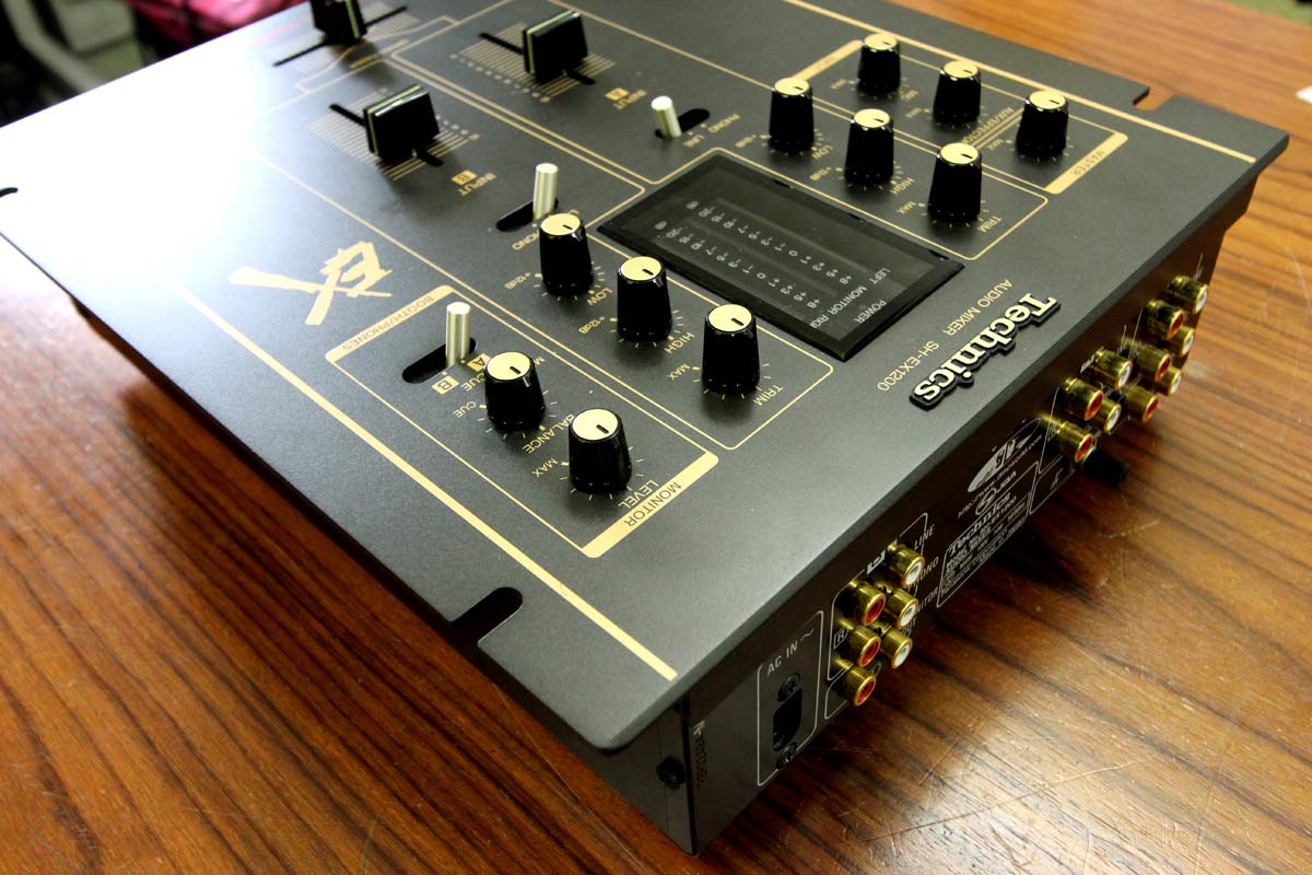 中古品】Technics/DJミキサー/SH-EX1200 BK -DJ機材アナログレコード