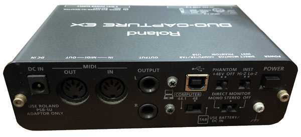 Roland DUO CAPTURE EX A