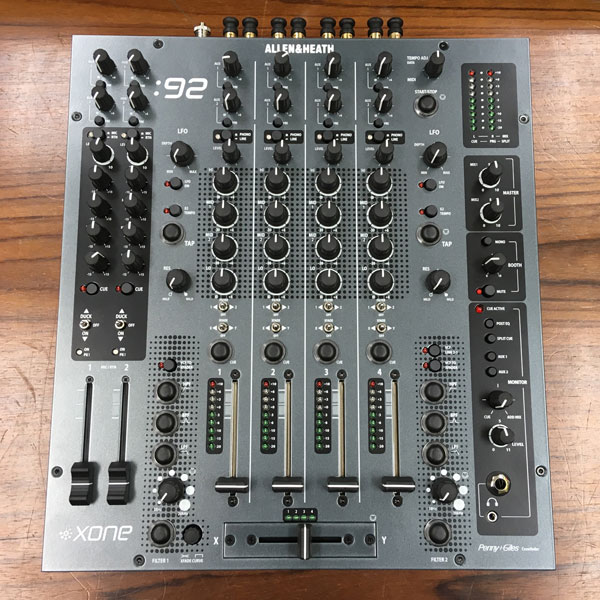 本体傷ありアウトレット品】ALLEN&HEATH/DJミキサー/XONE:92L（リニア