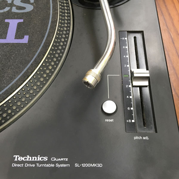 中古品】Technics/ターンテーブル/SL-1200MK3D-K（ブラック） -DJ機材