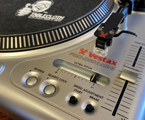 中古美品】Vestax/ターンテーブル/PDX-2000MK2（スリップマット