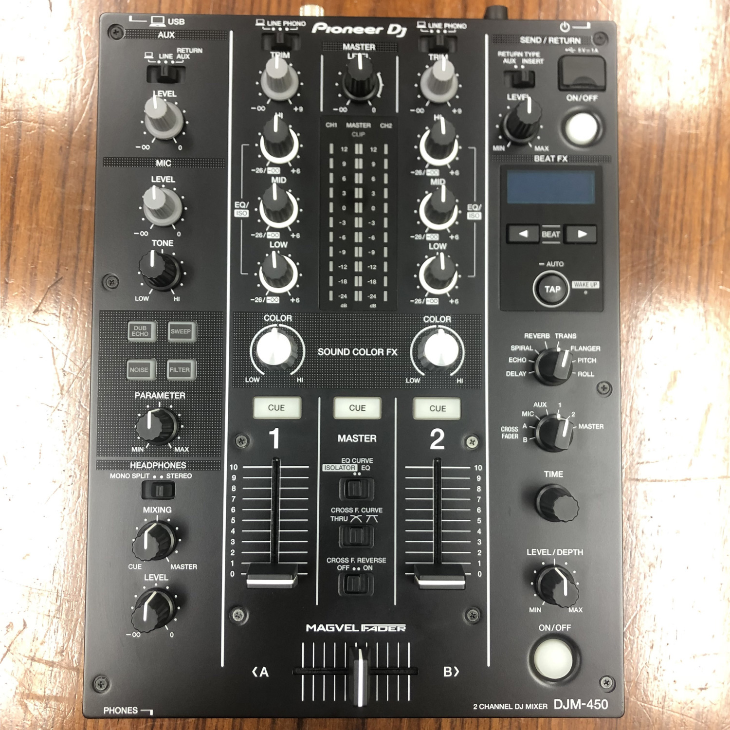 中古美品】Pioneer DJ/DJミキサー/DJM-450 -DJ機材アナログレコード 