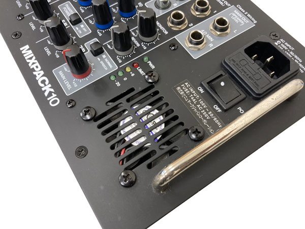 手軽に本格PA機材を！ALTO MIXPACK10