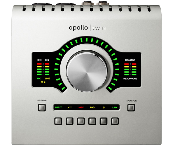 UNIVERSAL AUDIOのオーディオインターフェース Apollo Twin USB