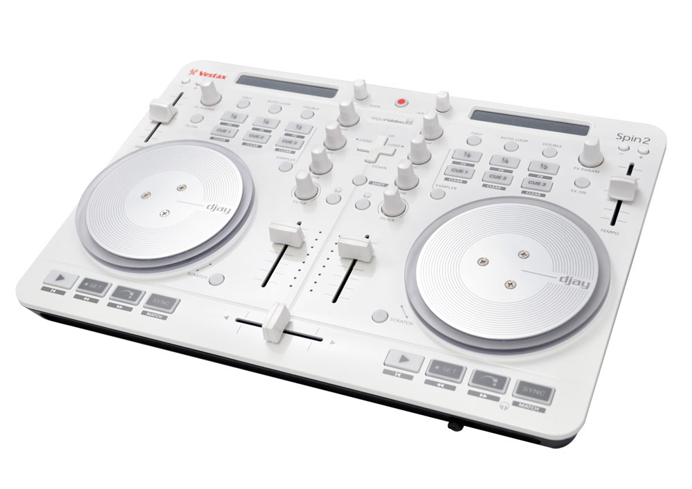 Vestax SPIN2 White 拡大写真2