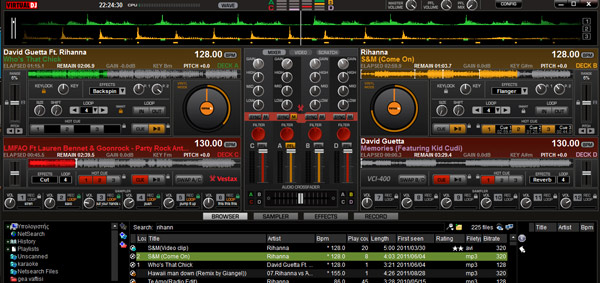 Vestax VCI-400 Virtual DJ 

LE 4  