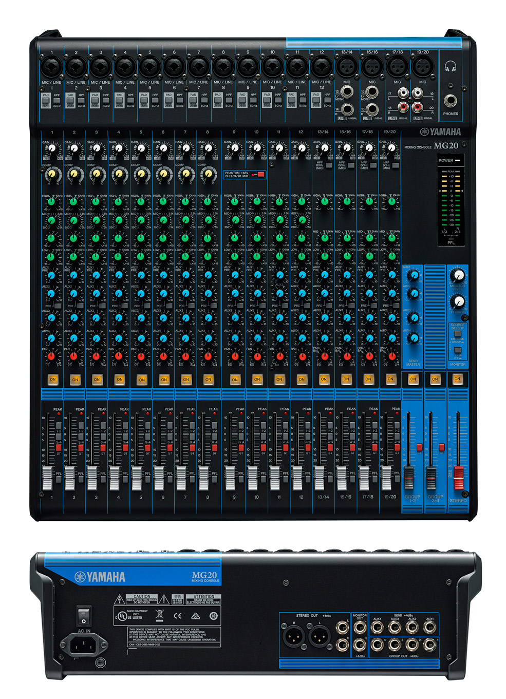 YAMAHA MG20