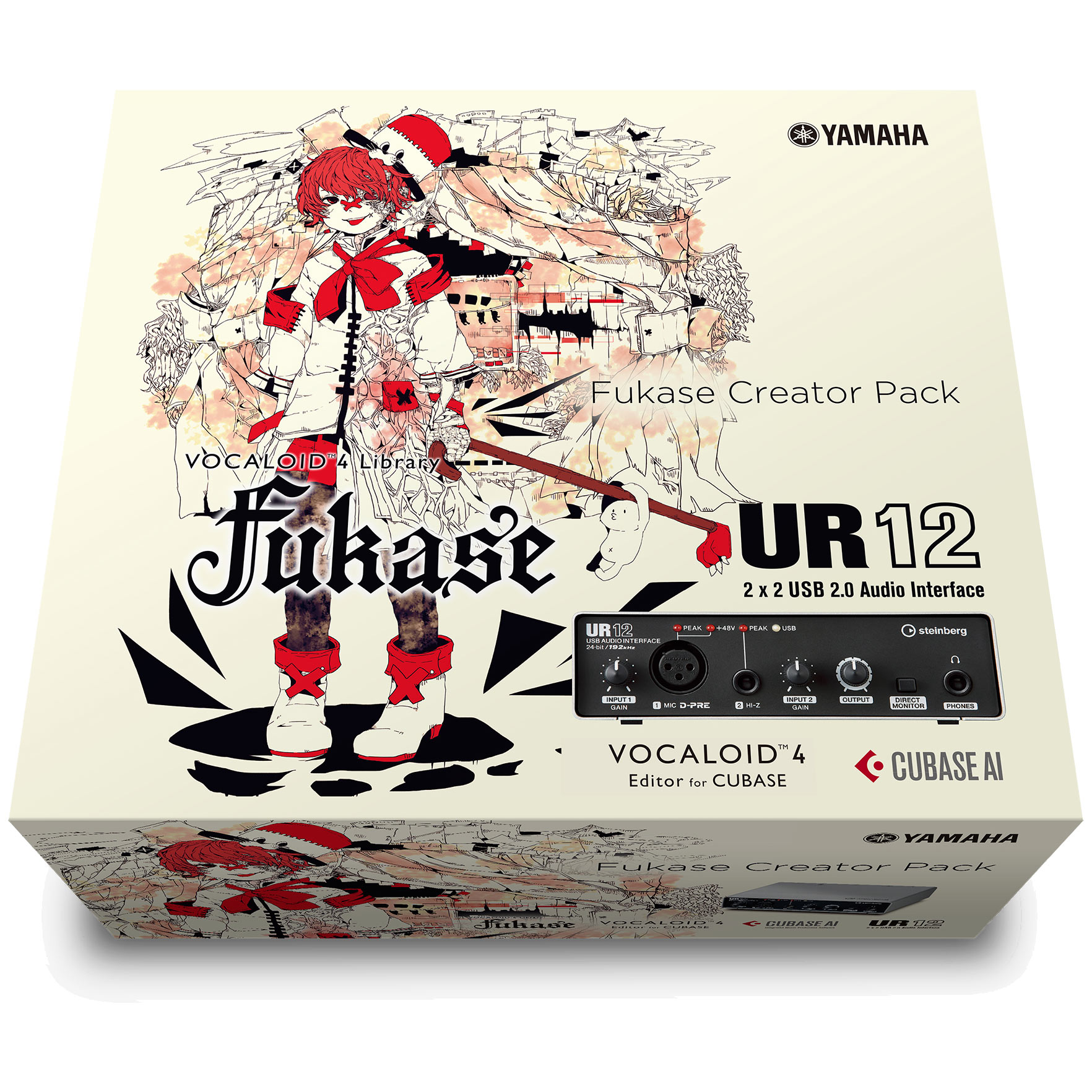 YAMAHAより4人組バンド、SEKAI NO OWARIのボーカリスト「Fukase