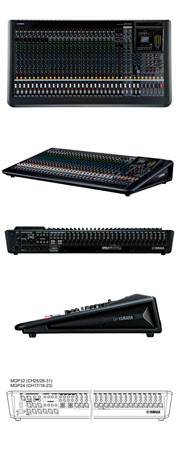 【ほぼ新品】YAMAHA ミキシングコンソール MGP32X古着と音楽の輪_楽器機材編