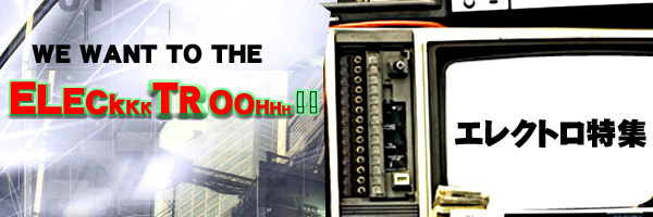 WE WANT ELECTRO !! エレクトロレコード大特集 -OTAIRECORD-