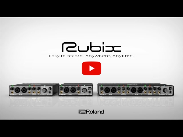 Rolandから高品質なオーディオインターフェイス「Rubix44」が誕生 