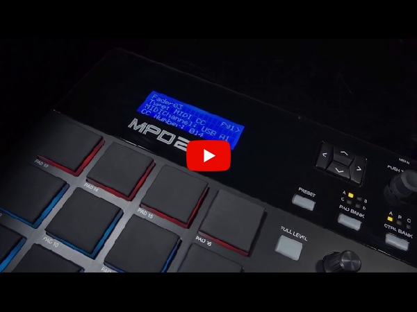 AKAI professionalのUSB MIDIコントローラー、MPD232のご紹介です。
