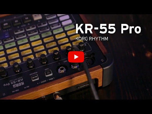 KORGのリズムマシン、KR-55 Proのご紹介です。
